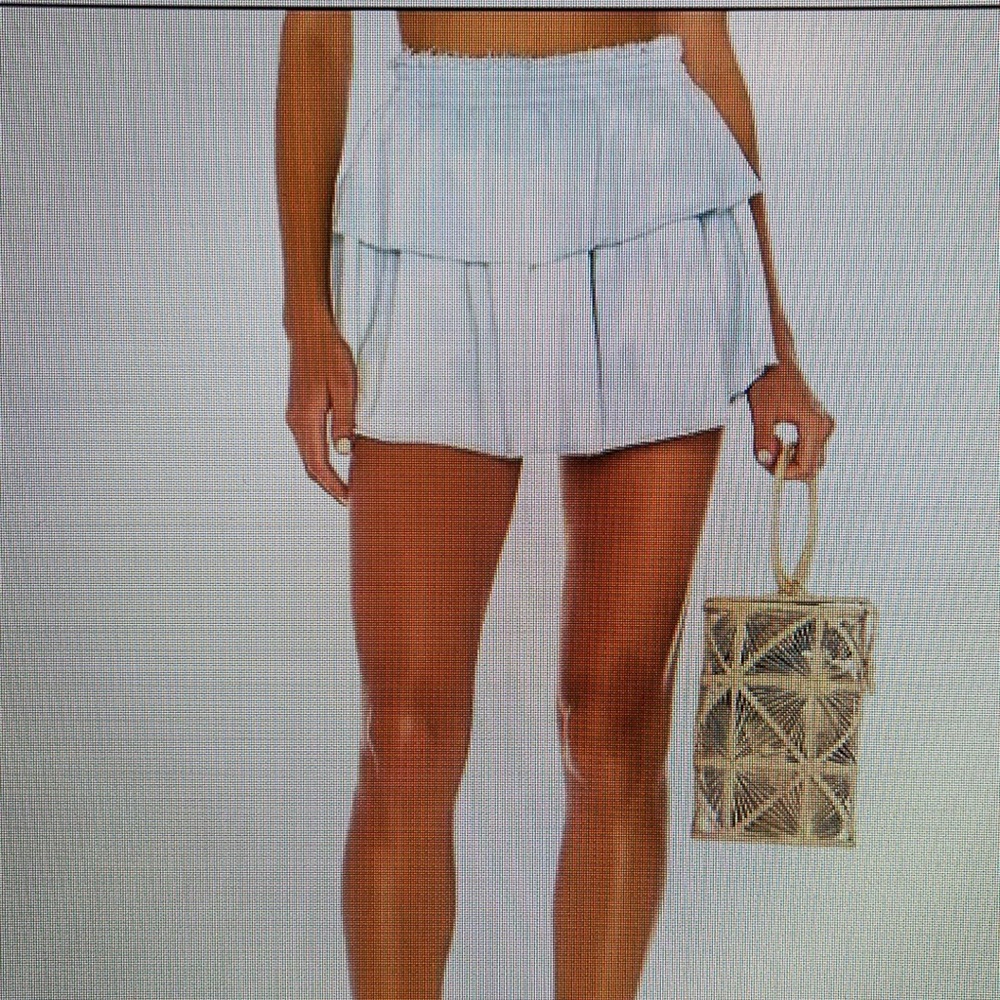 Love Shack Fancy Ruffle mini skirt